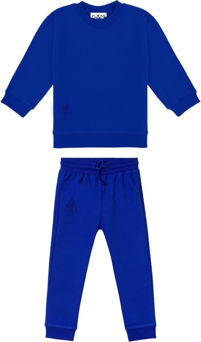 Gami Joggingpak unisex blauw 98 Blauw