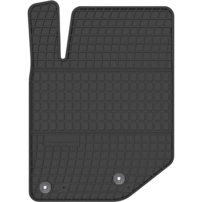 Wielganizator Serie - Rubber Mat Voor Bestuurder - Peugeot 208 II - Hatchback 2019 - Zwart