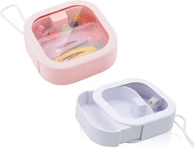 JGS ® Compact en Praktische Opbergdoos voor Haaraccessoires en Kleine Benodigdheden