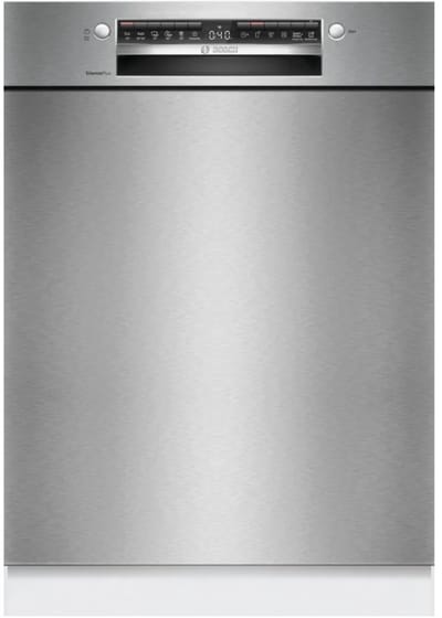 Bosch SMU4ECS28E - Serie 4 - Inbouwvaatwasser - 60 cm - Geborsteld staal - Energielabel A - Home Connect