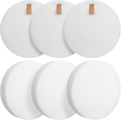 Geschikt voor Vervangend stofzuigerfilter voor Shark Vertex DuoClean PowerFin Upright Vacuum ZU60 NV255 NV251, vervangend onderdeel XFFKHZ2000, set van 3 schuim- en 3 viltfilters