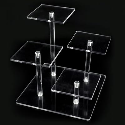 Multilayer Acryl Riser Rack voor Presentatie - Display Stand voor Parfum, Sieraden en Cosmetica Verzamelobjecten