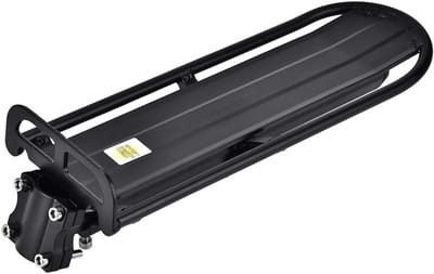 Verstelbaar Aluminium Achterdrager voor Fietsen, Eenvoudig te Monteren, Draagvermogen 10 kg, Ideaal voor Fietstassen en Fietsaccessoires