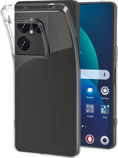 Just in Case hoesje geschikt voor Sony Xperia 1 VIII Hoesje Siliconen - Flexibele Case - Transparant