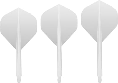Condor Axe Flight System - Standard White - Dart Flights