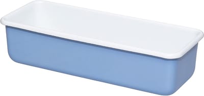 Koekvorm Rechthoekig - Cakevorm Emaille - Bakken Brood Cake - CO2-neutraal Geproduceerd - 30 x 10 cm - Nature Blue