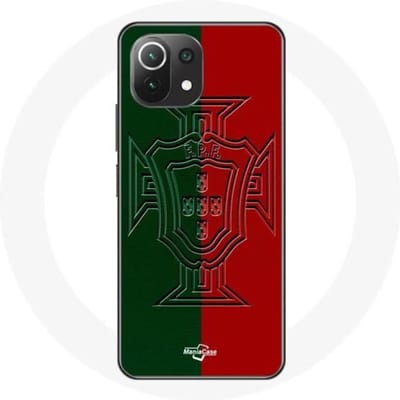 Xiaomi Mi 11 Lite hoesje portugal groen en rood logo
