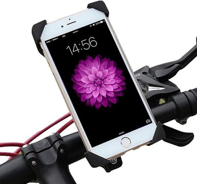 Telefoonhouder fiets - Universeel - 360 graden draaibaar - Toepasbaar op motor, brommer en mountainbike