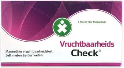 Testjezelf.nu -Testjezelf Mannelijke Vruchtbaarheidstest - 1 stuk - Vruchtbaarheidstest