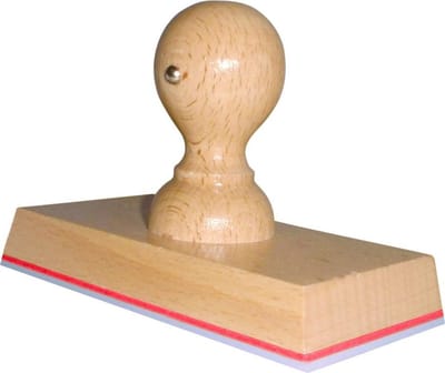 Grote Handstempel 140x60 Mm - Stempels - Stempels volwassenen - Snelle Levering