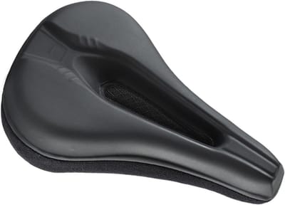 Fietszadelhoes - Zadelkussen Fiets - Comfortabel Fietsen - Verdikt Schuimkussen - 28.5 x 18 cm - Zwart