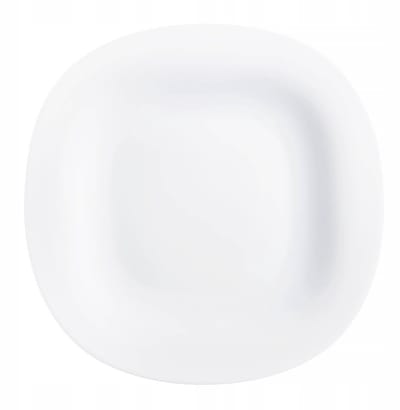 6x Luminarc Carine Neo dessertplanken vierkant wit 19,5cm