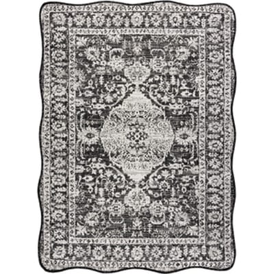 Kleden Rugsx ORGANIC 2762 sisaltapijt Ornament, frame zwart / 120x170 cm