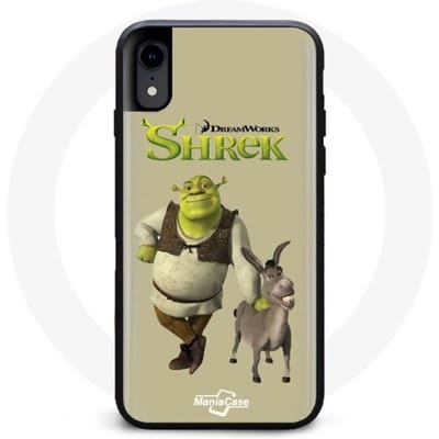 Iphone XR hoesje Shrek en ezel