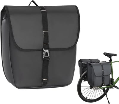 Fietstas - Zadeltas - Dagelijks Fietsen - Waterdicht Oxford - 20 Liter - Uniek