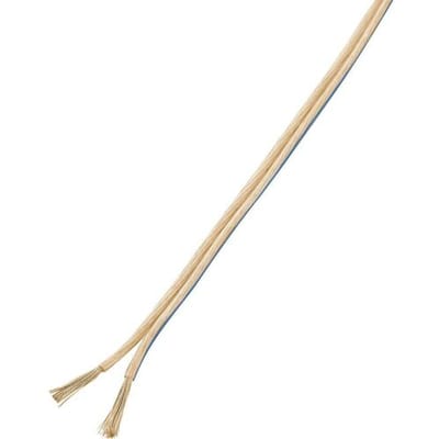 TRU COMPONENTS 1568258 Luidsprekerkabel 2 x 1.5 mm² Transparant 10 m