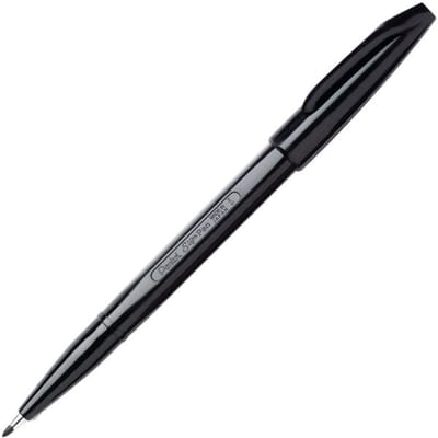 Fineliner Pentel Signpen S520 medium zwart