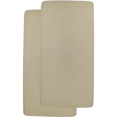 Jersey Hoeslaken voor Baby Matras Meyco Baby 40x80/90 cm (x2)