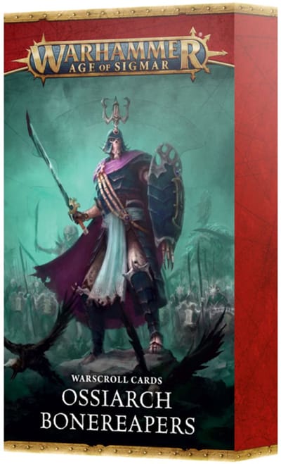 Ossiarch Bonereapers warscroll cards (Warhammer Age of Sigmar nieuw)
