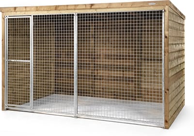 Wood Selections Kattenren Lieke - Kattenrennen - Kattenhuis - kattenkooi - Kattenhok - Dierenverblijf - Buitenren - Kattenverblijf voor buiten