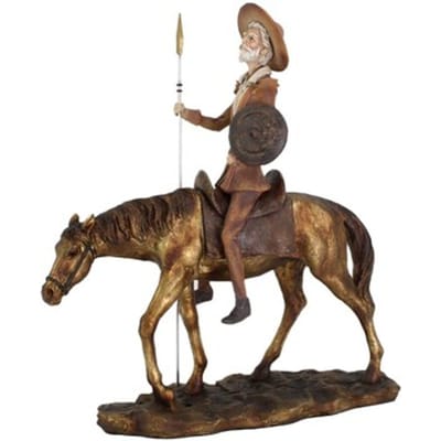 Beeldjes Signes Grimalt Don Quichot Met Paard