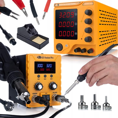 Rosfix Laboratoriumvoeding AmpRush RARES-3210 Set - 32V 10A Precisievoeding - LCD, 1060W