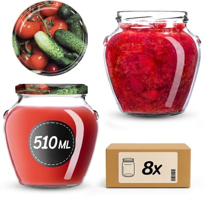 KADAX Pot Amphora fi82 510ml + deksel wz21 Groenten