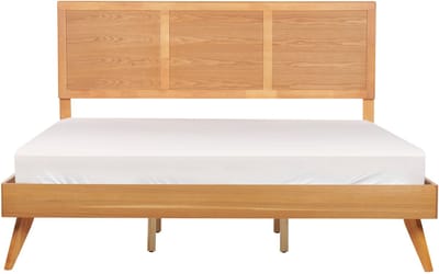 ISTRES - Tweepersoonsbed - Lichthout - 180 x 200 cm - MDF
