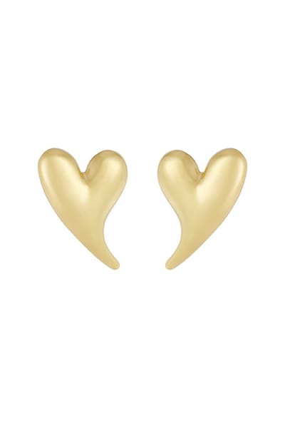 Bijoutheek Oorknoppen Hart Goud