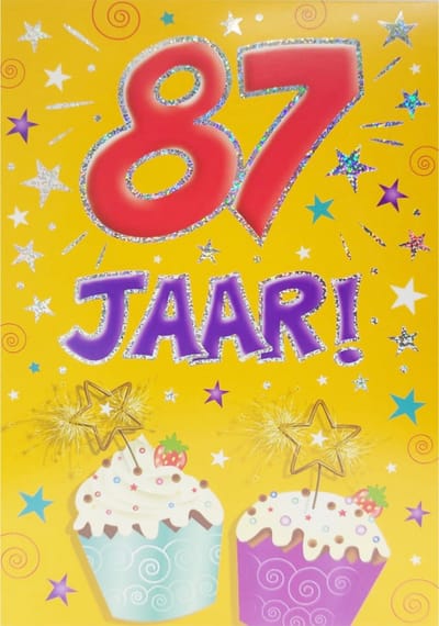 Kaart - That funny age - 87 jaar - AT1047-C