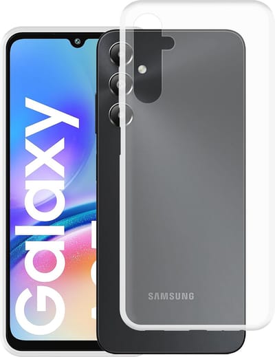 Cazy hoesje geschikt voor Samsung Galaxy A05s Hoesje Siliconen - Flexibele Case - Transparant