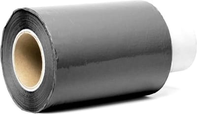 Mini Wikkelfolie - Bundelfolie - 1 stuk - 10 cm x 250 meter - 20 micron - Zwart