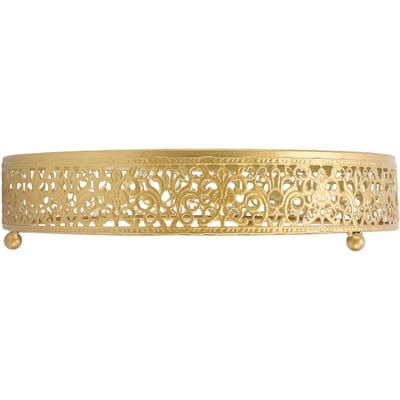 Taartstandaard Rond Metalen Taartstandaards Dessert Taart Display Borden voor Feest Bruiloft Verjaardag L Large