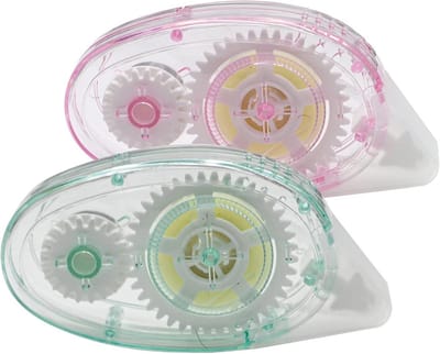 Dubbelzijdige Lijmroller Set (2 stuks) - Permanente Lijmtape voor Knutselen, Kaarten Maken en Scrapbooking