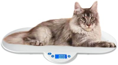 Core® Weegschaal - Babyweegschaal - Dieren - Grijs - 65cm x 34cm x 5cm