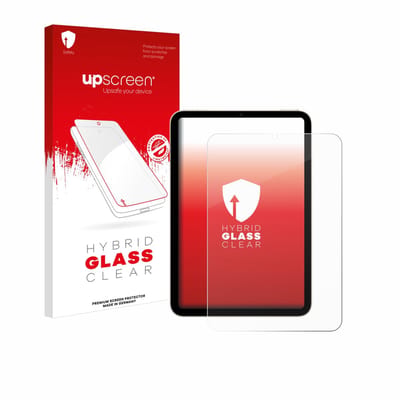 upscreen - Screenprotector voor Apple iPad Mini 7 2024 - Folie Beschermfolie Beschermglas transparant