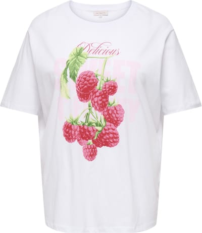 ONLY CARMAKOMA - CARROSIE S/S OVERSIZE TEE CS JRS - Dames - T-shirts