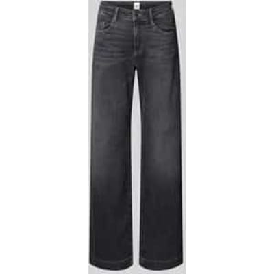 Brax Dames Jeans  Style MAINE USED GREY, denim mediumgrijs, maat 38