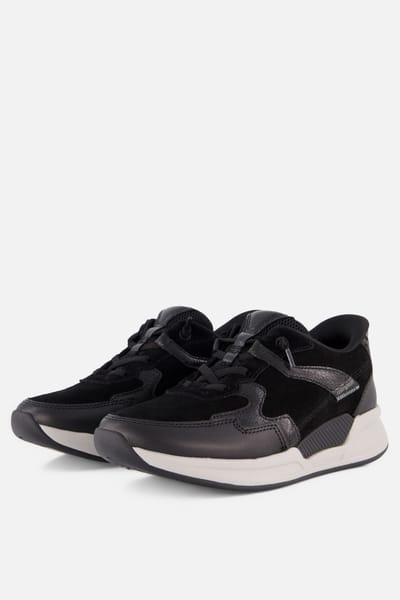 Gabor Rolling Soft Sneakers zwart Suède - Maat 4,5