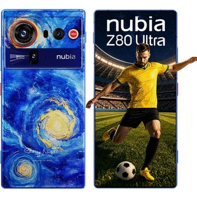 nubia Z80 Ultra 5G ontgrendelde Android-smartphone, gaming-smartphone, 144 Hz AMOLED volledig scherm, 6,8 inch, triplecamera met 50 MP AI, 80 W