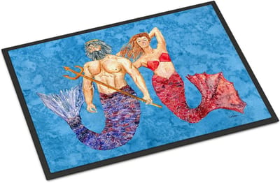 Zeemeerminstaart en Merman Binnenmat voor een Magische Interieur