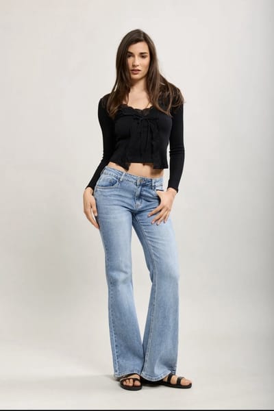 Toxik3 - lage taille jeans bootcut