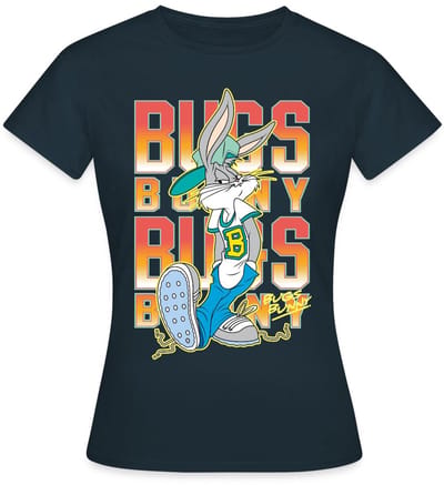 Looney Tunes Bugs Bunny Hiphop T-Shirt Dames