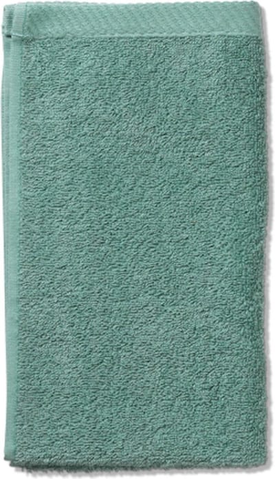 Gastendoek, Set van 3 Stuks, 30 x 50 cm, Jade Groen, Katoen - Kela | Ladessa