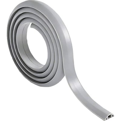TRU COMPONENTS Kabelbrug 1566306 PVC Grijs Aantal kanalen: 1 1800 mm Inhoud: 1.8 m