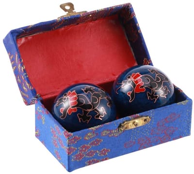 Dailygoody - Handoefening Baodingballen - Massage Ballen - Stressvermindering - 4,5 cm - Gezondheidsballen - Handtraining - Geschikt voor alle leeftij