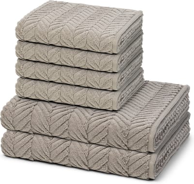 Ross Sonstiges 4 X handdoek 2 X douchehanddoek - in set 6 pack Sensual Skin