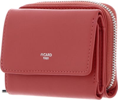 PICARD Leren Portemonnee Bingo Small Wallet Melon Koraalrood