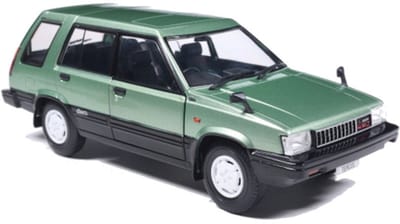 Toyota Tercel 1982 Licht Groen Modelauto 1/24 White Box