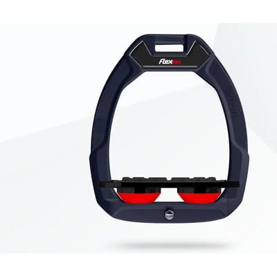 Veiligheidssporen Plat Grip Aluminium/Zwart/Rood Flex-On Safe-On